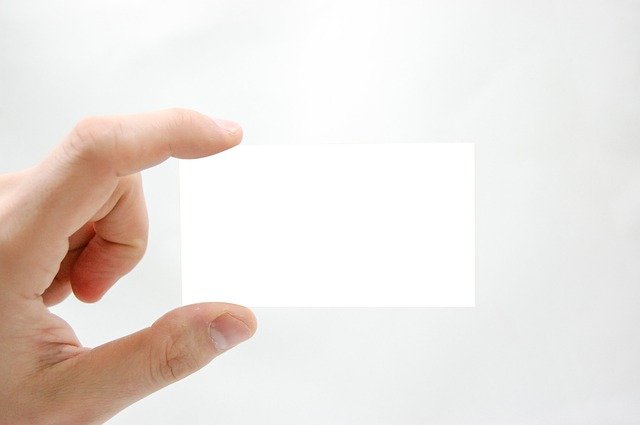 How to design your business card
