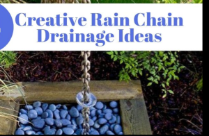 Creative rain chain drainage system ideas